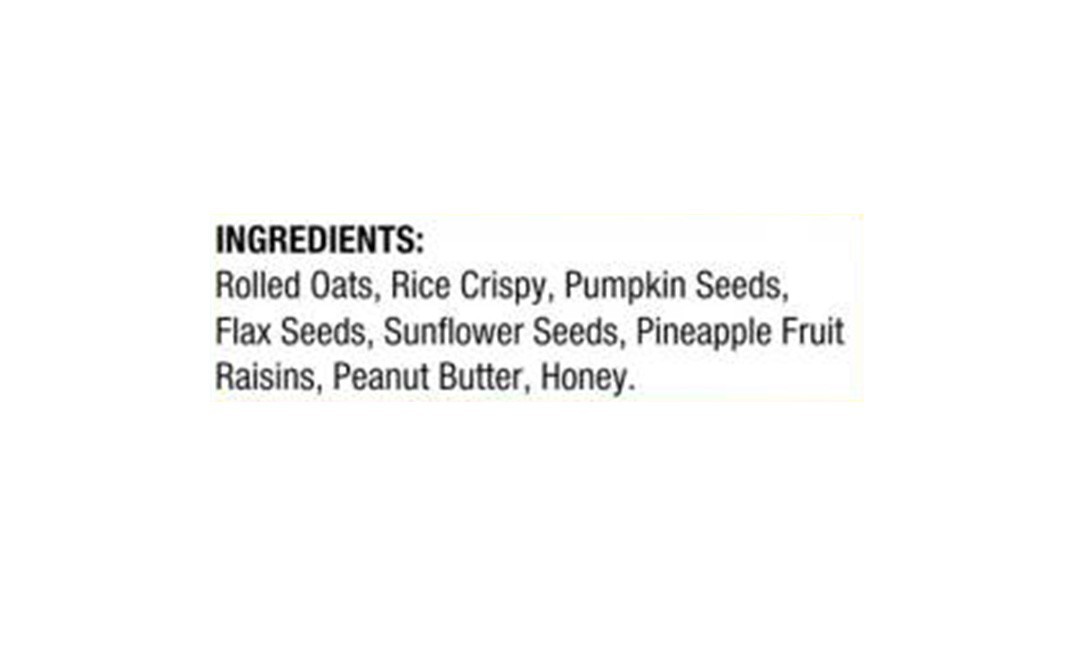 NourishVitals Granola Snack Bar Pumpkin Sunflower & Flax   Box  250 grams